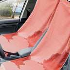 Car Seat Towel Covers with Storage Bag, 63 x 32 Inch Universal Non Slip Waterproof Sweat Protector for Car Truck, Gym Swimming Running, Machine Washable(2 Pack,Death Valley National Park)