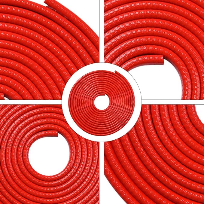 Car Door Edge Guards Rubber U Shape Edge Trim Seal Strips Protector Car Door Edge Protection for Car Auto Vehicle 10M