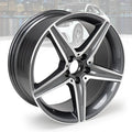 New 18x8.5" 18 Inch Premium Aluminum Alloy Wheel Rim Compatible with 2014–2016 Mercedes-Benz E-Class, E350, E400, OEM Design, Alloy Replacement Wheel, Super Duty Replacement Car Rim, OE Stock ﻿