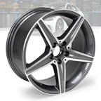 New 18x8.5" 18 Inch Premium Aluminum Alloy Wheel Rim Compatible with 2014–2016 Mercedes-Benz E-Class, E350, E400, OEM Design, Alloy Replacement Wheel, Super Duty Replacement Car Rim, OE Stock ﻿