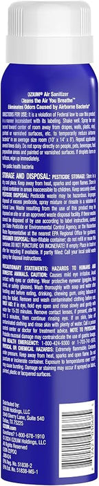 3.5oz Air Sanitizer Spray & Odor Eliminator for Homes, Cars, Offices and More, New Car Smell, (Pack of 2)