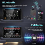 Radio for Honda Civic 2006 2007 2008 2009 2010 2011 Car Stereo with Wireless CarPlay Android Auto 10.1 Inch 1080P Touchscreen 5G WiFi DSP EQ GPS Bluetooth RDS FM Camera 4Core 64G