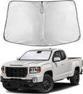 Windshield Sunshade Compatible for GMC Canyon 2015-2020 2021 2022, Sun Visor for Front Windshield & Window Sun Shade Cover, UV Heat Blocker & Protector, Car Accessories