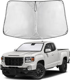 Windshield Sunshade Compatible for GMC Canyon 2015-2020 2021 2022, Sun Visor for Front Windshield & Window Sun Shade Cover, UV Heat Blocker & Protector, Car Accessories