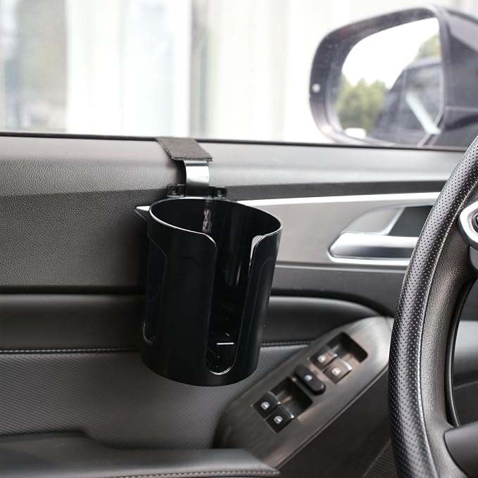 Large Car Door Cup Holder, Vehicle Armrest Cup Holder, Drink Holder for Truck