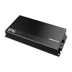 EPICSIX 6-Channel 1200W RMS Digital Class D Full-Range Car Audio Amplifier, Compact High-Power, High/Low Pass Crossover, RCA Line Level Inputs for Aftermarket Radios, Smart Protection