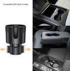 for Car Cup Holder Expander Adapter Adjustable Base Compatible with Yeti 14/24/36/46oz Ramblers, Hydro Flasks 32/40oz for Tesla Cup Holder Extender Cup Holders
