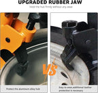 BESTOOL Manual Tire Bead Breaker with Rubber Pad, Tire Change Tool for Aluminum Alloy Hubs, ATV Tire Operation, Tractors, Trucks, Cars, Heavy Duty Tires Car Repair
