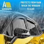 Extra Durable Window Deflectors in-Channel Window Visors Rain Guards Fit for Kia Sportage 2023-2026, Sun Visors, Wind Vent for Shades, Exterior Car Accessories - 4 pcs. AG0860