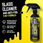 2in1 Boat Glass Cleaner & Anti-Fog Spray | Boat Cleaner for Glass, Windows, & Electronic Screens | Lemon Drop Scent | Marine Detailing & Cleaning Supplies, Accessories | Made in USA (16oz)
