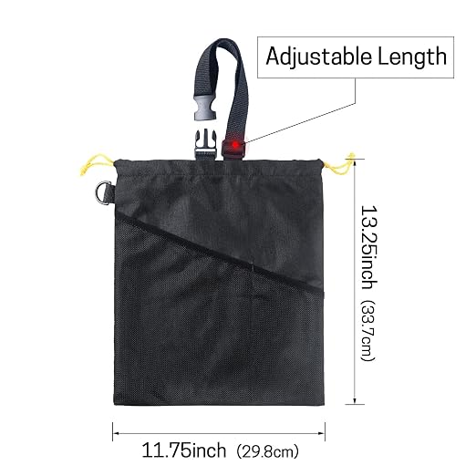 2PCS Hanging Car Garbage Can - Waterproof Leakproof Trash Bag | Car Trash Can with Durable Leakproof Lining, Keeps Vehicle Clean and Neat