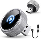 Wireless CarPlay & Android Auto Adapter, 2026 Upgraded 2-in-1 Wireless CarPlay Adapter, Mini Plug & Play, Fast Auto-Connect & No Latency, Easy Setup, Wide Vehicle Compatibility USB & USB-C Port