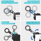 for Tesla Phone Mount,for Model 3/Y/Cybertruck Phone Mount Accessories【Metal Pull Rod】 for Tesla Magnetic Phone Holder Fits iPhone 16 Pro Max Plus 15 14 13 12