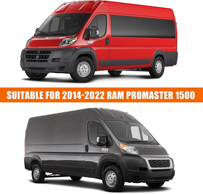 Silver RV Windshield Cover for Ram ProMaster 2014-2026 | Fits ProMaster 1500 2500 3500 Van, Hail Protector, Waterproof Snow Cover