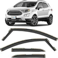 in-Channel Incredibly Durable Rain Guards for Ford EcoSport 2018-2022, Original Window Deflectors, Vent Window Visors, Vent Deflector, 4 pcs. - 615274