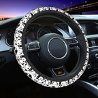 Cute Cartoon Panda Steering Wheel Covers Non Slip Neoprene Universal 15 Inch Steering Wheel Protector Car Cover for Men Women