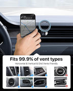 for MagSafe Car Mount [Strongest Magnet, 1S Install] Magnetic Phone Holder for Car Vent 360 Adjustable Compact Magnetic Car Phone Holder Mount for iPhone 17 Pro Max 16 15 14 13 12 Plus Mini