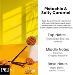 Car Air Freshener Diffuser 2 Pack Hanging Pistachio Salty Caramel Car Air Freshener for Women 45+ days Long Lasting Fragrance Made in USA (P62)