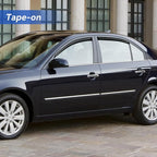 Window Visors Rain Guards Shield for 2006-2010 Hyundai Sonata, Out-Channel Window Vent Wind Deflectors Visors Shades for 06-10 Sonata
