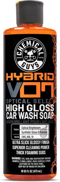 CWS_808_16 Hybrid Foaming High Gloss Car Wash Soap (Works with Foam Cannons, Foam Guns or Bucket Washes) Safe for Cars, Trucks, Motorcycles, RVs & More, 16 fl oz, Orange Scent