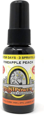 (Pineapple Peach, 1 Pack) Concentrated Air Freshener for Room and Car Spray - Oil-Based Diffuser Spray Bottle - Long-Lasting Bathroom Spray, Car Freshener, & Odor Eliminator Spray