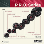 P.R.O. Series TS-M651PRO 6.5” Speakers (Pair) – 500W Max, Perfect for high-SPL Builds and pro-Level car Audio