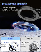 PZK Car Phone Mount for Toyota C-HR CHR 2019-2022 Accessories 8-inch Screen | Magnetic Cell Phone Holder with Magsafe 360° Rotation Hand-Free Phone Cradles Not Affect Vent for All 4-7.0'' Smartphones