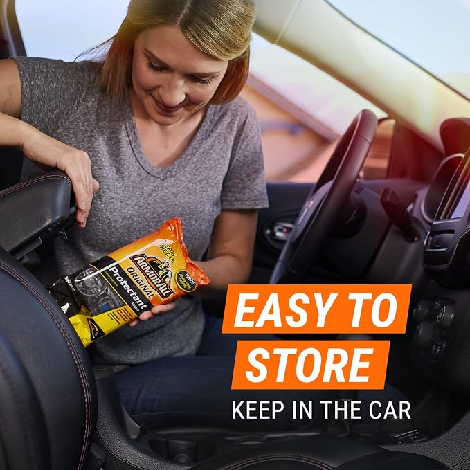 Car Protectant Wipes, Interior Car Wipes with UV Protection Against Cracking and Fading, 60 Count