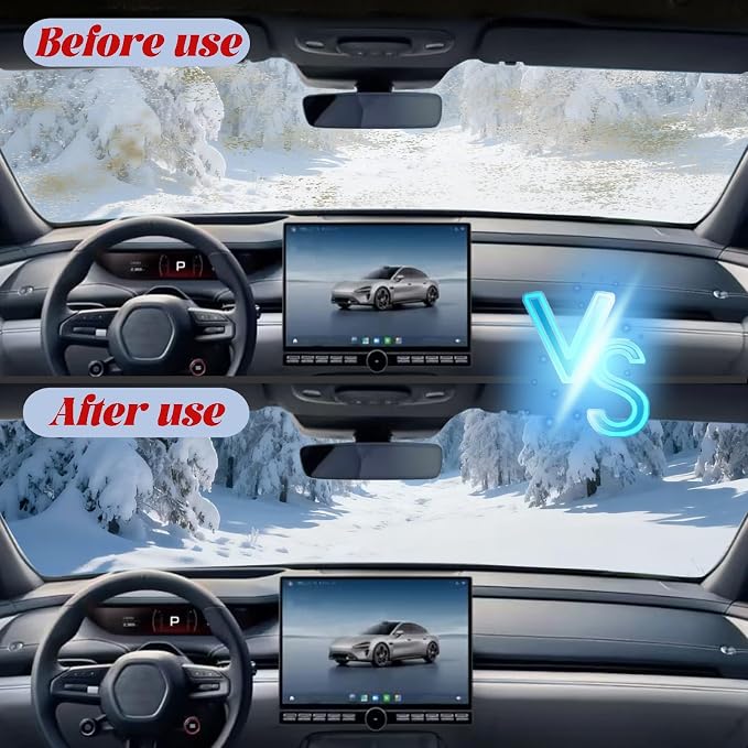 Hail Protector Car Cover for Ford Edge (2015-2023),Hail Car Cover Thickened Anti-Hail Half Protection,Waterproof All Weather,Sun-Resistant Scratchproof ze42