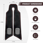 2 PCS Car Purse Hook, Multi Functional Vehicle Seat Back Storage Hooks Interior Accessories, Creative Metal Headrest Hanger Auto Seat Organization for Purses Phones Bags (Black)