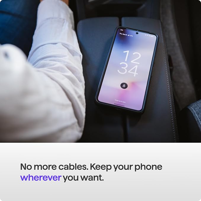 TWO+ Compatible with Android Auto & Apple Carplay 2-in-1 Wireless Adapter | Wireless Connection via Bluetooth & WiFi | iPhone X+ & Android 11+ | Multifunctional Button | Made in Europe