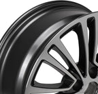New 18" x 8'' Alloy Replacement Wheel Rim Compatible with BMW 530i 540i 540d 530e 2017-2024, Direct Fit, OEM Design Replacement Rim