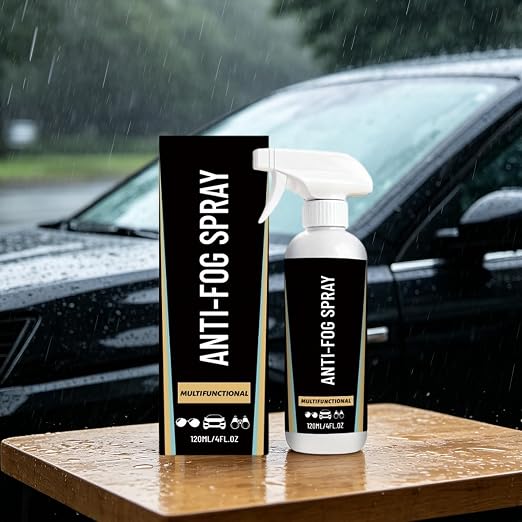 Clear Vision Liquid, Car Windshield Defogger, 10x3.0 Inches Glass Mist with Protective Build, Liquid Mirror Coating, Window Solution with Streakless Style, for Vehicle
