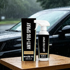 Clear Vision Liquid, Car Windshield Defogger, 10x3.0 Inches Glass Mist with Protective Build, Liquid Mirror Coating, Window Solution with Streakless Style, for Vehicle