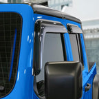 Goodyear Shatterproof Window Deflectors for Jeep Gladiator 2020-2026, Tape-on Rain Guards, Window Visors, Vent Deflector Visor, Car Accessories, 4 pcs. - GY008524