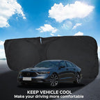 for Accord 2026 Windshield Sun Shade Sunshade Protector for Honda Accord 2021 2022 2023 2024 2025 Windshield Cover Sun Visor Foldable Window Heat Shield Reflector Blocks UV Ray Car Accessories