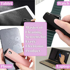3 Pcs Car Screen Cleaner Accessories, Electronic Touch Screens Cleaning Kit for LCD Display TV Laptop Computer Tablet PC Flat Screens, Works with iPhone iPad MacBook Pro - Hot Cute Pink