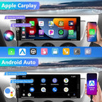Single Din Car Stereo with Wireless Apple Carplay, 6.9 Inch Touchscreen Car Radio with Bluetooth 5.0 Android Auto Mirror Link FM/EQ USB/AUX/TF/SWC+Remote Control