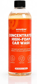 High Foam Car Wash Soap, pH Neutral Car Shampoo for Foam Cannon, Gun or Bucket Wash, Concentrated Car Soap Safe for Wax, Sealant, Ceramic Coating and Clear Coat, Gloss Finish Formula