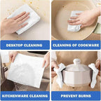 55 Pack Microfiber Cleaning Cloth Roll, Tear Away Reusable Towels, 11" X 9", Ultra Absorbent & Lint Free Cloth for Cars, Kitchen, Window, Home and Shop, White