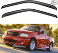 Window Visors Rain Guards for 1997-2003 Ford F150 Standard Cab, Out-Channel Window Vent Wind Deflectors Visors Shades for 1997-1999 F250, 2004 F-150 Heritage Regular Cab, 2PCS