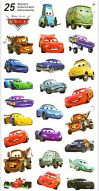 Cars Hooded Towel Set for Kids, Girls, Boys - Lightning McQueen Bath Towel Poncho Bundle with Stickers, More | Cars Bathroom Set