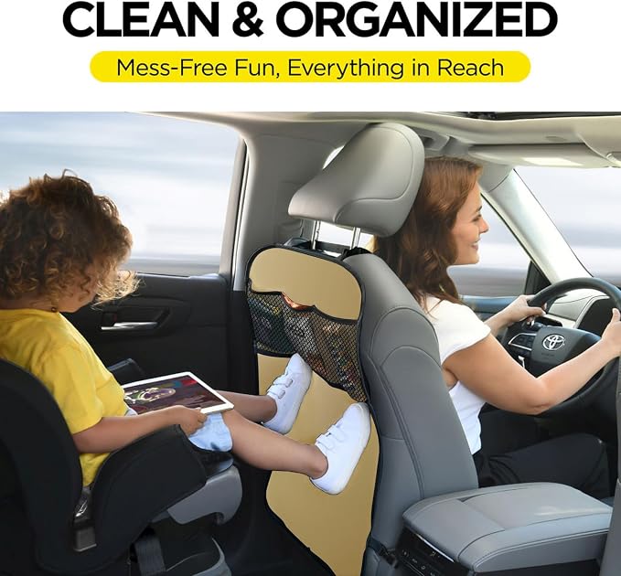 Back Seat Kick Mats (Beige)