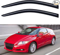 Window Visors Rain Guards for 2011-2016 Honda CR-Z, Out-Channel Window Vent Wind Deflectors Visors Shades for 11-16 Honda CRZ