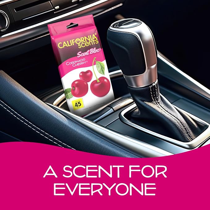 Power Bloc Car Air Freshener, Coronado Cherry Scent