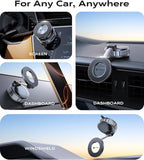 2026 Upgraded Car Phone Holder for Magsafe Car Mount [85 LBS Strongest Suction] Vacuum Magnetic Phone Holders for Your Car 360° Adjustable Car Phone Mount for iPhone 17 Pro Max 16 15 14 13 12