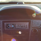MPR210 Single DIN Bluetooth Car Stereo, Hands-Free, AM/FM, USB | Bluetooth hands-free calling and streaming, push-to-talk assistant, USB playback and charging