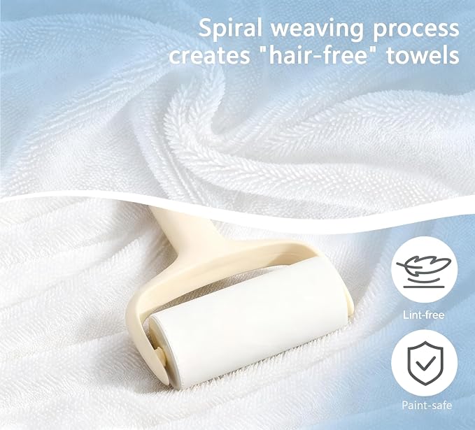 White Dual-Sided Microfiber Face Towels, 3pcs 16"x16" Ultra Absorbent Quick Dry Hair Towels, Exfoliating Face Cloths for Dead Skin, Makeup Remover & Sensitive Skin, Lint-Free Reusable Cleansing Cloths