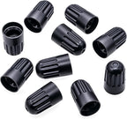 15PCS TPMS Tire Valve Long Stem Caps, Black Plastic Wheel Tire Valve Stem for TR20008 TPMS, Universal Long Stem Caps for Cars, SUV, Trucks, Bikes, Motorcycles, Bicycles