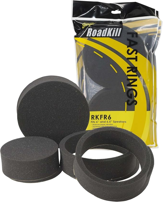 S2-S65C, S Series 6.5" 2-Way Hi-Res Speakers + Foam Baffle Kit Bundle